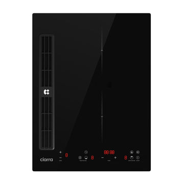 Ciarra ONE 39cm Electric Induction Hob with Integrated Plasma System CBBEH392B Extractor Hob